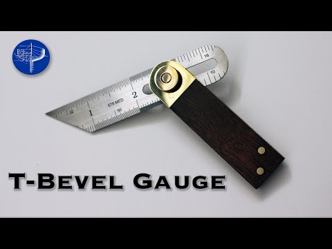 Making a 4" T-Bevel Gauge.