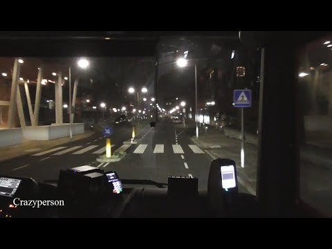 Cabinerit Spijkenisse Wattweg - Metro Centrum, Bus 87 Avond