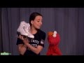 Sesame Street Elmo And Team USA Gold Medalist Sarah Hughes Discuss Persistence
