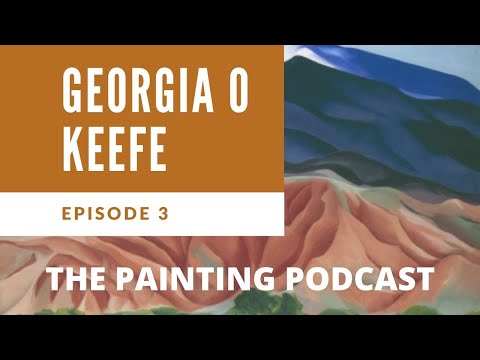 Painting Like Georgia O Keefe with Podcast