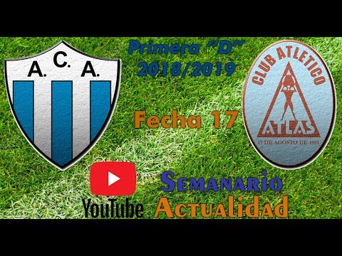 Primera "D" 2018/2019 - Fecha 17 - Argentino de Merlo vs Atlas