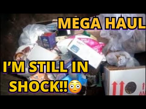 HUGE DUMPSTER DIVING JACKPOT!! I'M STILL IN SHOCK MEGA HAUL 