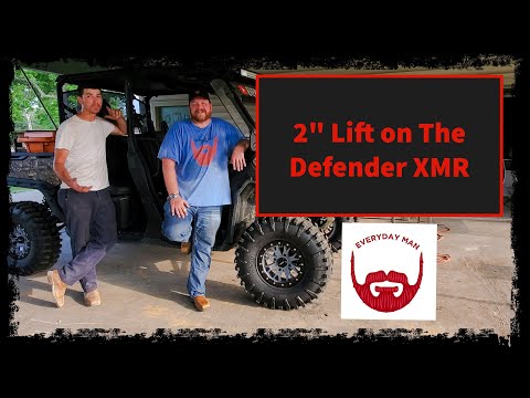 Putting a 2" Lift on The Defender XMR