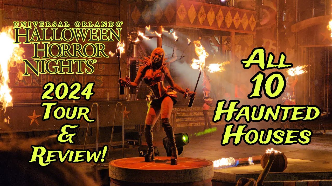 Universal Orlando Resort Halloween Horror Nights 2024 Full Event Tour & Review!