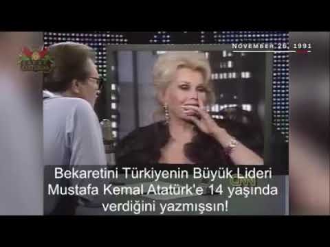 Mustafa Kemal Atatürk'e 15 yaşında bekaretimi verdim ZSA ZSA GABOR