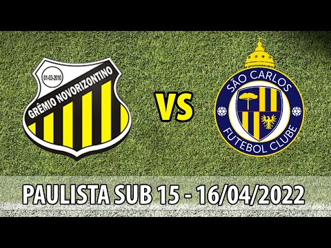 GOLS PAULISTA 2021 Sub 15 - Novorizontino 2 x 2 Saocarlense 16/04/2022