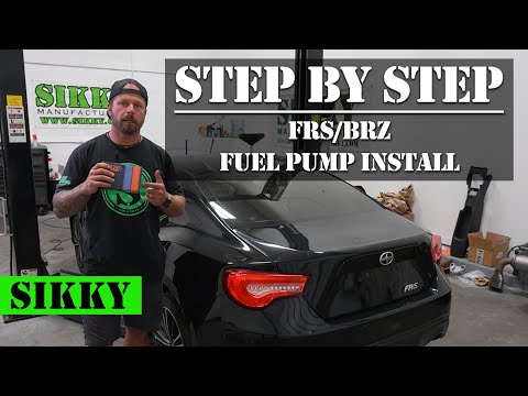 Step by Step FRS/BRZ Fuel Pump Installation