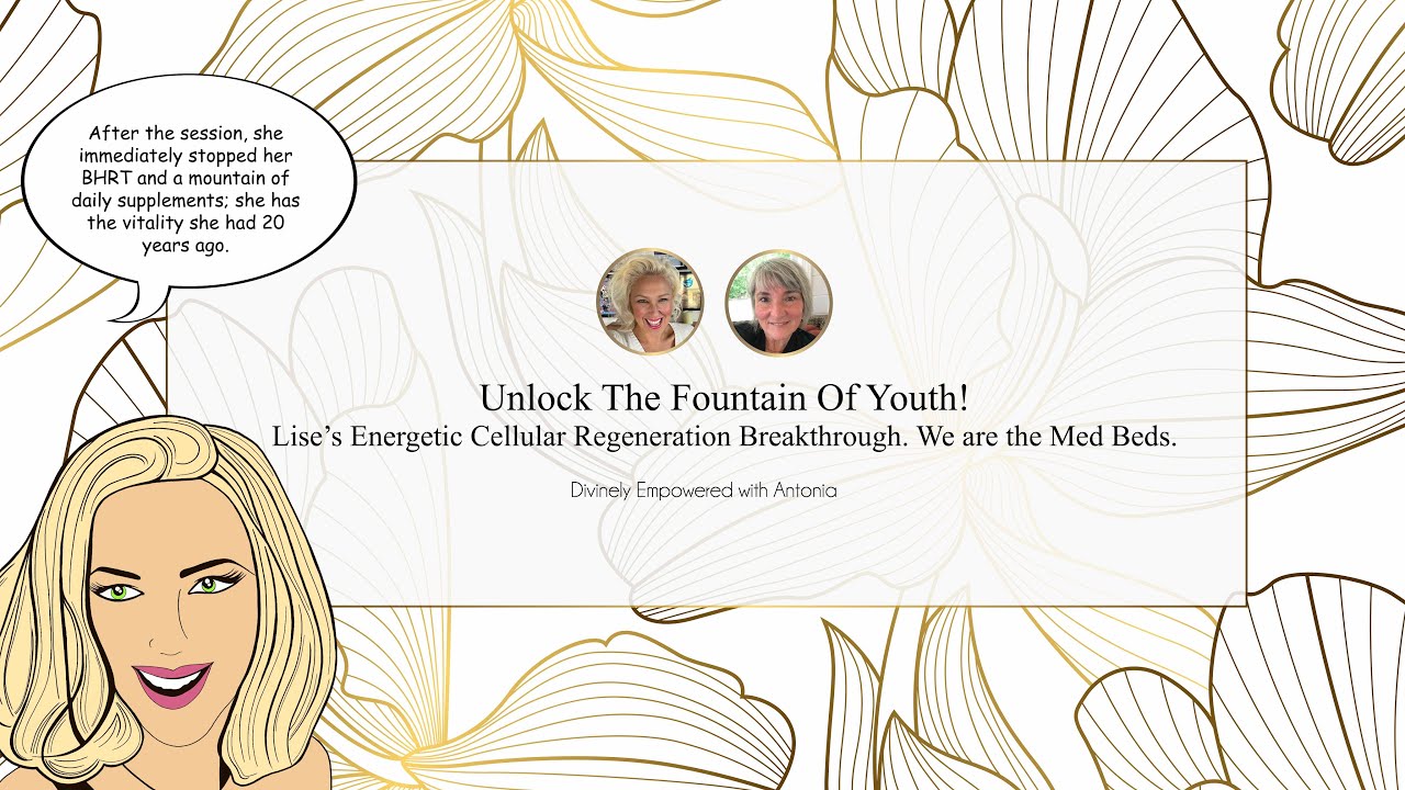 Unlock the Fountain of Youth: Lise’s Energetic Cellular Regeneration Breakthrough.