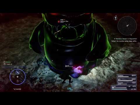 Final Fantasy XV playthrough pt113 - Lakhmu Flan Showdown!/Malbodoom Hunt