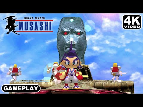Brave Fencer Musashi (PS1 Gameplay / No Commentary / 4K)