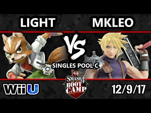 S4BC Smash 4 - Light (Fox) vs FOX MVG | MKLeo (Cloud) - WiiU Pools
