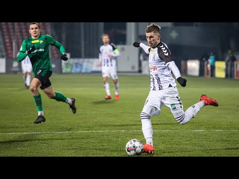 2023-02-10 Sandecja Nowy Sącz - Górnik Łęczna 3-0 (2-0), skrót meczu
