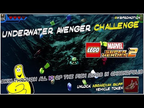 Lego Marvel Superheroes 2: Underwater Avenger Challenge - HTG