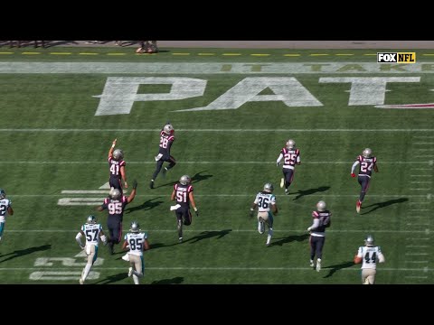 87-yard Punt Return! Pats stun Panthers with electric special teams score