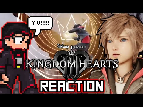 Krimson KB Reacts - THIS LOOKS DOPE!!! - Kingdom Hearts 4 Reveal Trailer