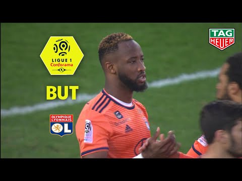 But Moussa DEMBELE (51' pen) / RC Strasbourg Alsace - Olympique Lyonnais (2-2)  (RCSA-OL)/ 2018-19