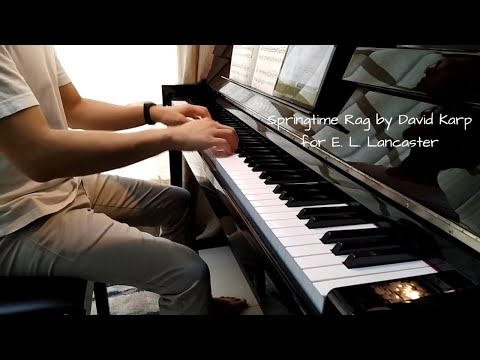 Springtime Rag Piano Performance Video
