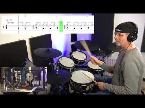 "Achtel Grooves 1"- "Groove Schule 1" Online Schlagzeugunterricht