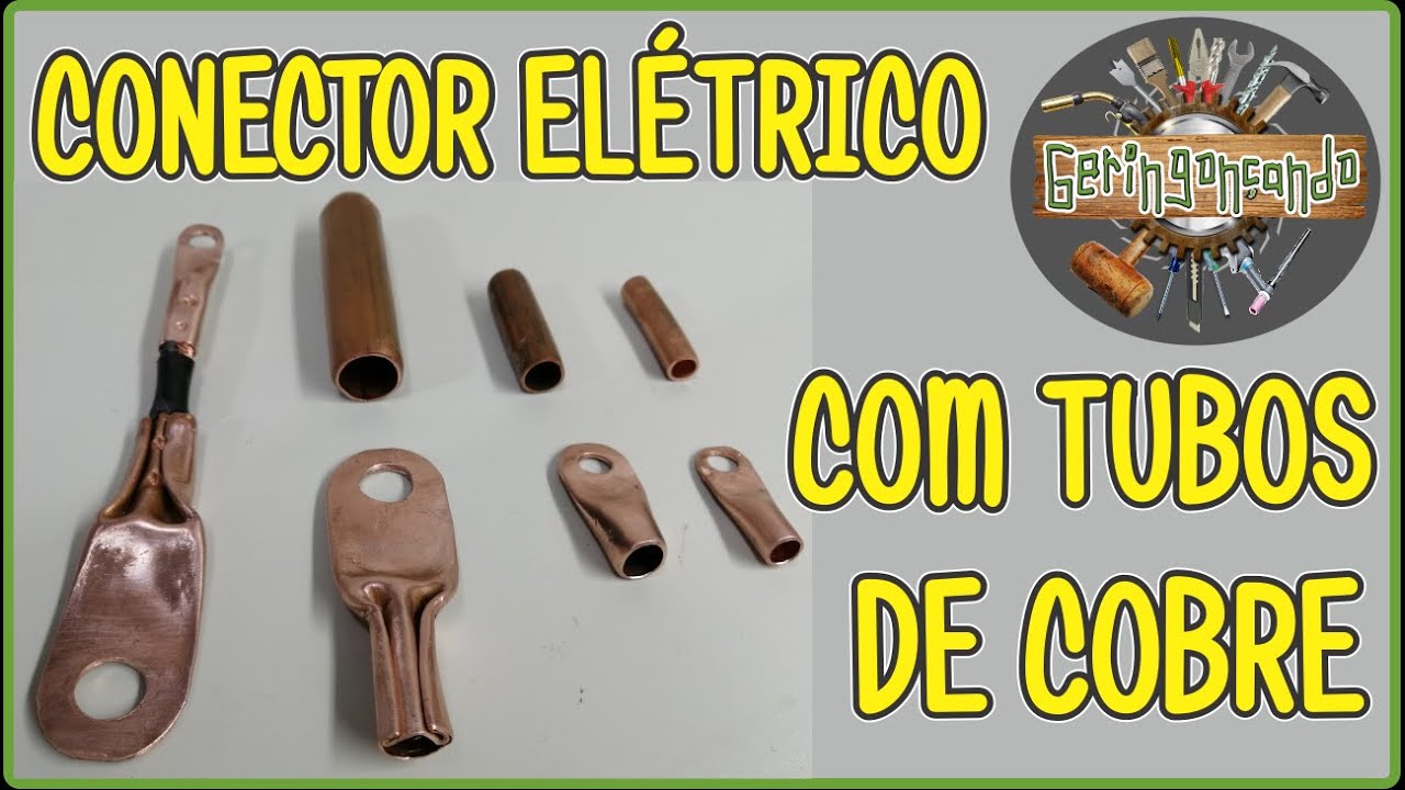 Watch Conectores elétricos com sobras de tubos de cobre Now Conectores elétricos com sobras de tubos de cobre