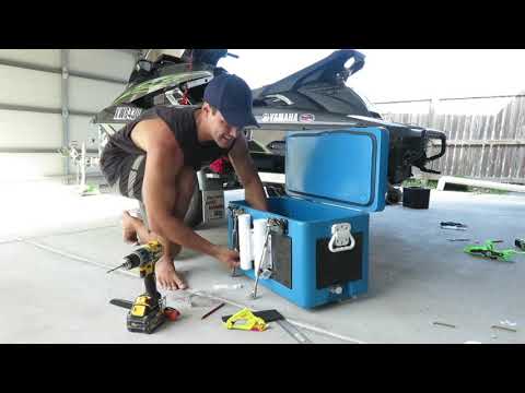 DIY JETSKI FISHING ESKY YAMAHA WAVERUNNER / KAWASAKI/ SEADOO ICE BOX / CUSTOM COOLER