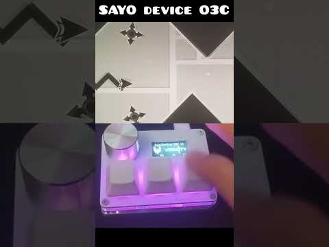 🤫UNBOXING SAYO device O3C ⌨️👌 #gdcommunity #unboxing #keyboard #gaming #cheat #bestkeyboard  #macro