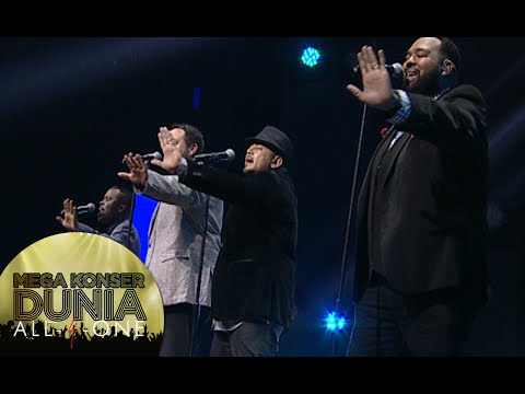 All 4 One ‘Baby Love’ suasana jadi meriah [Mega Konser Dunia] [14 des 2015]