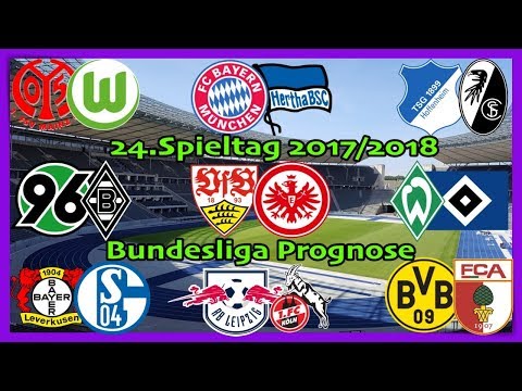 FIFA 18 Bundesliga Prognose 24.Spieltag 2017/2018 Alle Spiele, alle Tore Deutsch (HD)