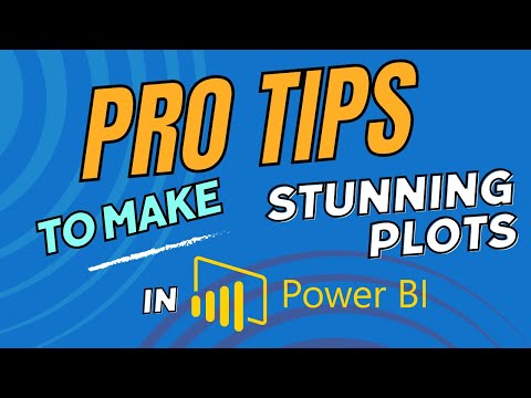 2.3. Pro tips to make a stunning plot in Power BI | Power BI tutorials for Beginners