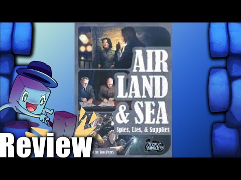 Air, Land, and Sea: Spies, Lies, and Supplies Review - with Tom Vasel