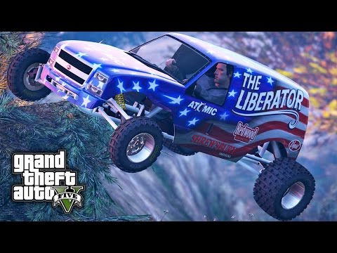 GTA V E41 - Monster Kart In The Military Base