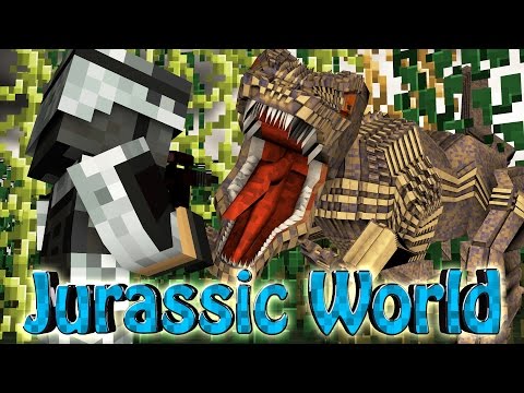Minecraft Dinosaurs | Jurassic Craft Modded Survival Ep 62! "JURASSIC WORLD DINOSAURS ON THE LOOSE"