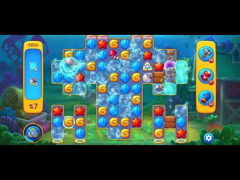 Fishdom level 9650 no boosters フィッシュダム ノーマル