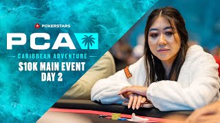 PCA: $10K MAIN EVENT – DAY 2 Livestream ♠️ PokerStars