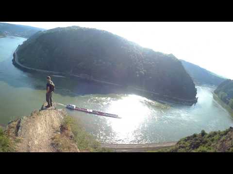 Rheinsteig 2018 von Kaub nach St. Goarshausen Teil 1von 2