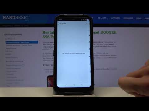 Cómo borrar historial en DOOGEE S96 Pro - historial de Google Chrome