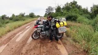 La Transchaco en moto III. Accidente en Paraguay. Diario de un Nómada
