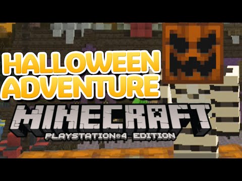Minecraft PS4/PS3 - Halloween Adventure Map!