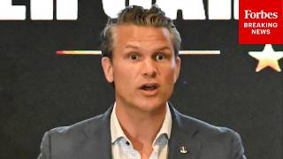 Defense Secretary Hegseth Delivers Remarks at Offutt Air Force Base, Addresses Iran Policy