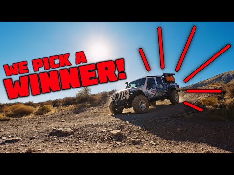 JEEP GLADIATOR WINNER!