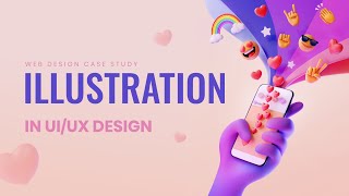🖌️ILLUSTRATION in UI/UX Design // How To Use Illustration in Website & App Design? | TemplateMonster