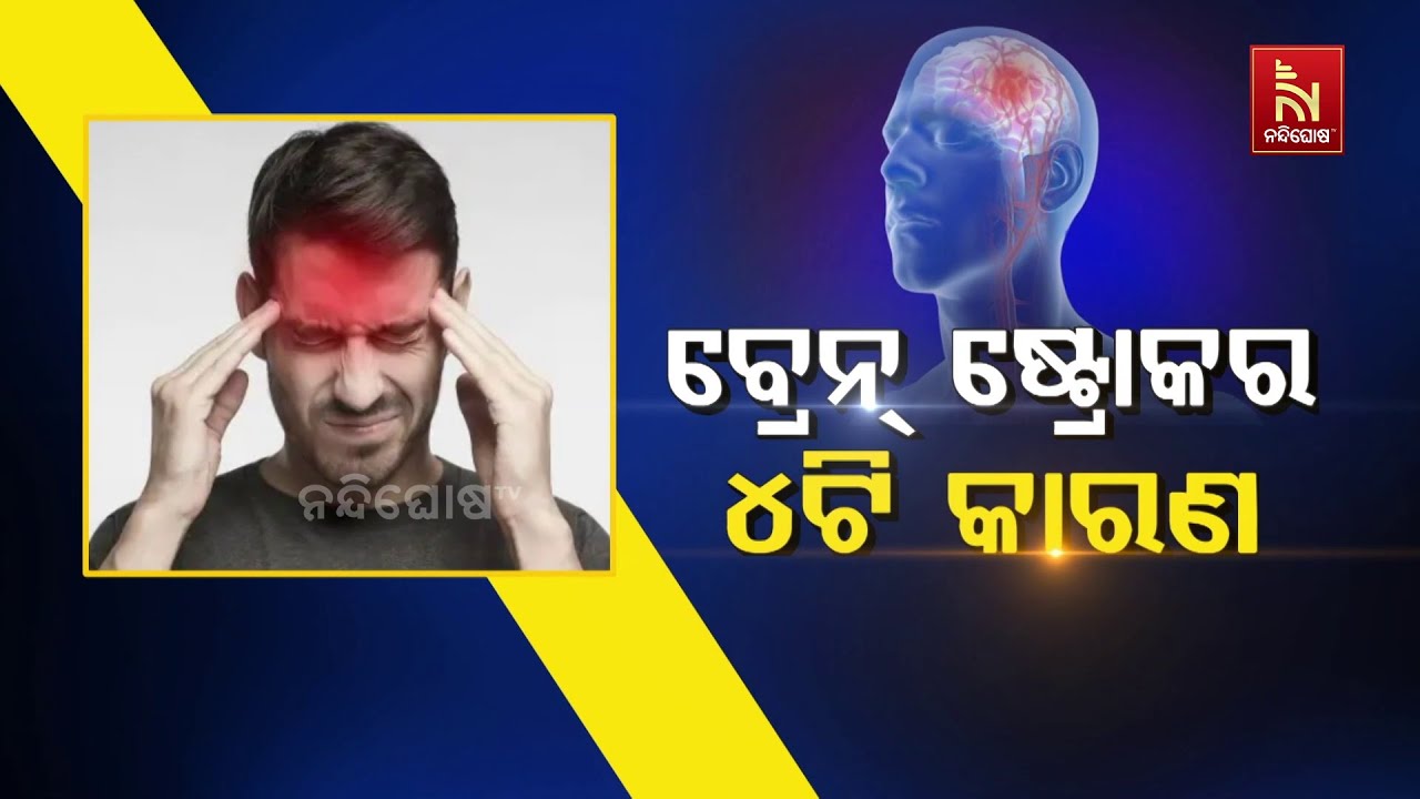 ବ୍ରେନ୍ ଷ୍ଟ୍ରୋକର ୪ଟି କାରଣ |4 Main Causes of Brain Stroke Everyone Should Know | NandighoshaTV