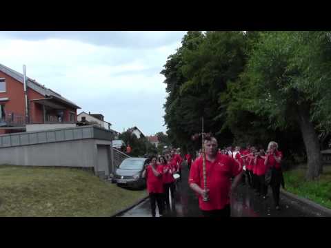 Spielmanns- und Fanfarenzug Rotenburg Festzug Braach 2)  18 08 2013