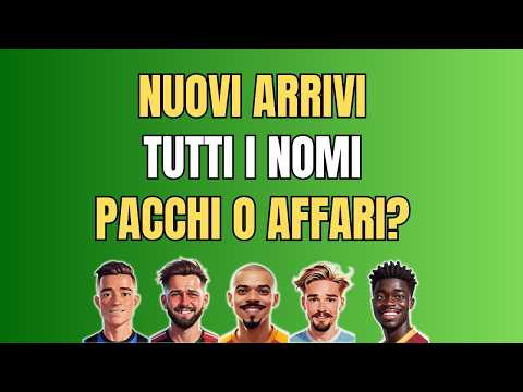 NUOVI ARRIVI TUTTI I NOMI PACCHI O AFFARI?