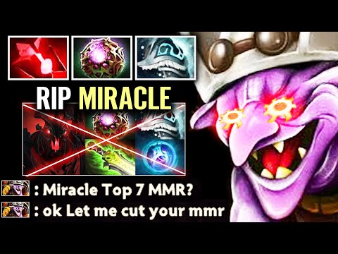 RIP Miracle!!! Let Me Cut Your MMR - God Timbersaw RIP Shadow Friend Magic Build Dota 2 Pro Gameplay