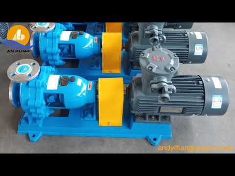 EXPLOSION-PROOF motor end suction pump