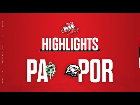 Prince Albert Raiders and Portland Winterhawks 11/17 | WHL Highlights 2023-24