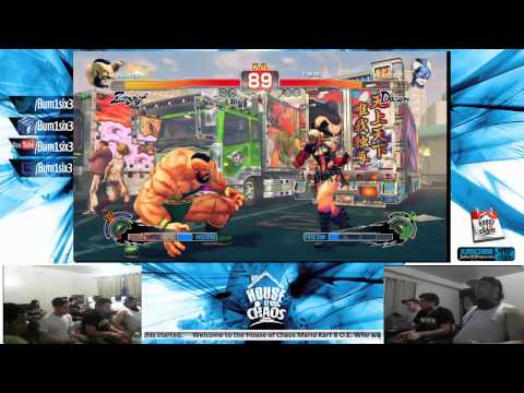 The House of Chaos Presents - Ultra Street Fighter 4 session Part 2