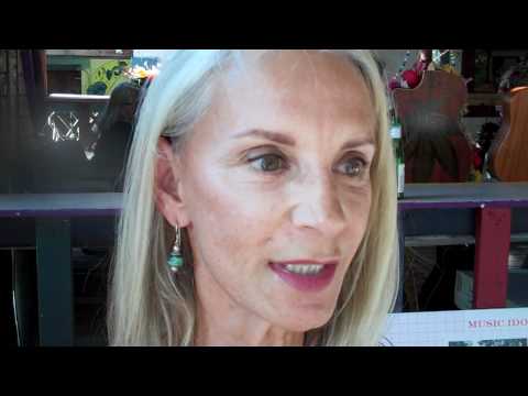 World's largest birthday card - at WMNF's Bob Dylan birthday party Tampa