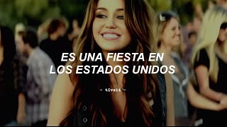 Miley Cyrus - Party In The U.S.A. (Video Oficial + Sub. Español)