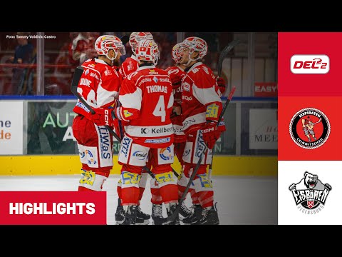 DEL2: Eispiraten Crimmitschau vs. Eisbären Regensburg | Highlights